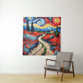 Eine schöne Wiese Wandteppich