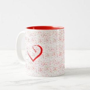 Eine schöne Zwei-Tone-Kaffee-Tasse Zweifarbige Tasse