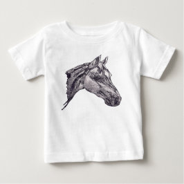 Eine Schönheit der Pferde Baby T-shirt