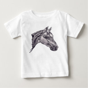Eine Schönheit der Pferde Baby T-shirt