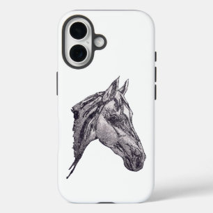 Eine Schönheit der Pferde iPhone 16 Hülle