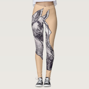 Eine Schönheit der Pferde Leggings