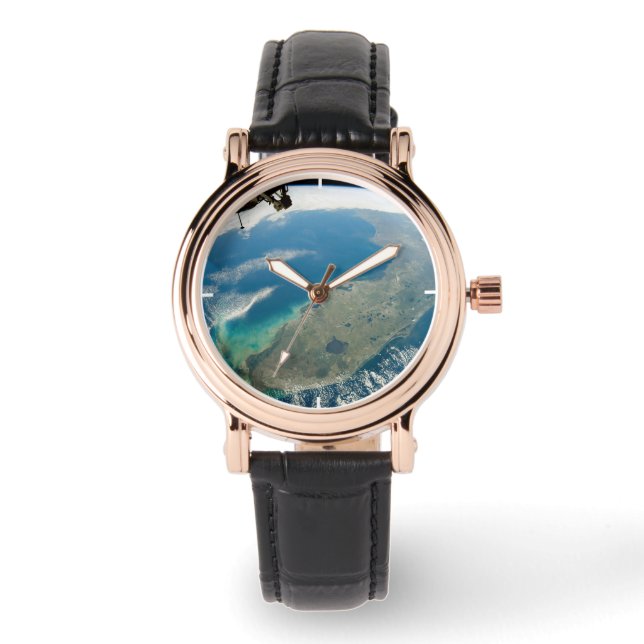 Eine schräge Florida an der Südostküste Armbanduhr (Vorderseite)