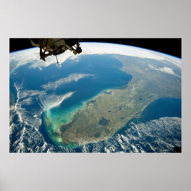 Eine schräge Florida an der Südostküste Poster (Vorne)