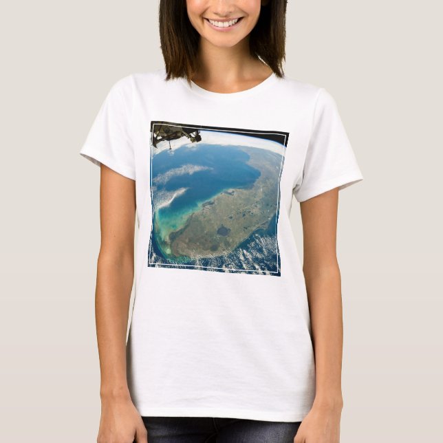 Eine schräge Florida an der Südostküste T-Shirt (Vorderseite)