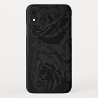 Eine schwarze Rose