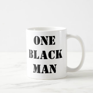 EINE SCHWARZER MANN Kaffee-Tasse Kaffeetasse