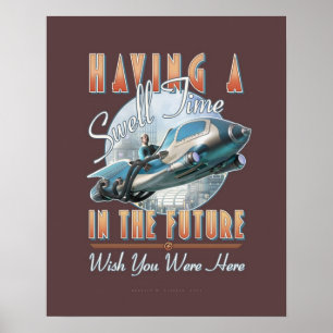 Eine Schwellen-Zeit haben in der Zukunft (16x20") Poster