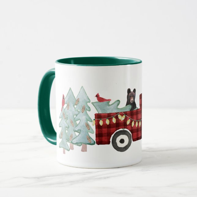 Eine sehr beängstigende Weihnachtskollektion Tasse (Vorderseite Links)