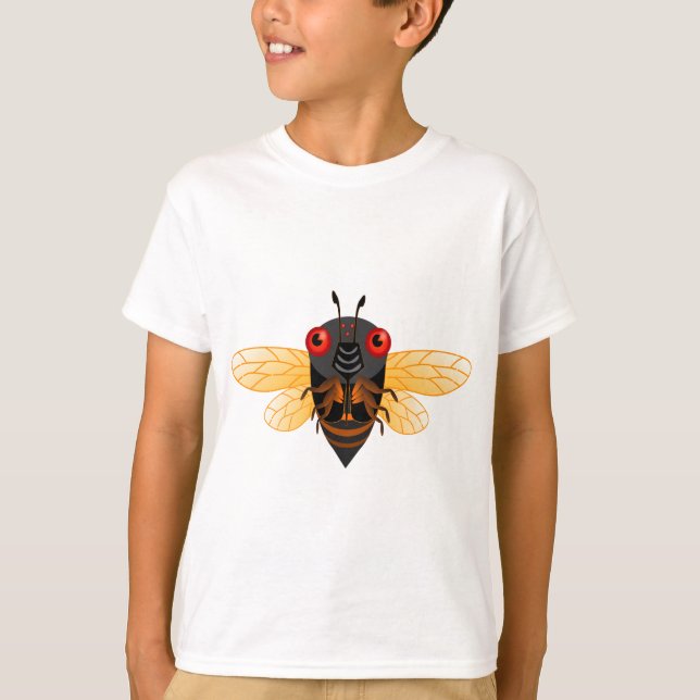 Eine sehr niedliche 17-Jahr-Zikade T-Shirt (Vorderseite)
