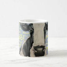 "Eine seine Mooving Erfahrung "eine Kuh-Tasse!