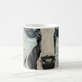 "Eine seine Mooving Erfahrung "eine Kuh-Tasse! Kaffeetasse