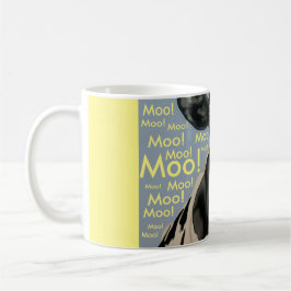 "Eine seine Mooving Erfahrung "eine Kuh-Tasse! Kaffeetasse