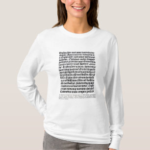 Eine Seite des 'Grammaire Latine T-Shirt