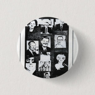 Eine Seite von der mutagenen Musterung #2 Button