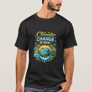 Eine sich erwärmende Welt T-Shirt