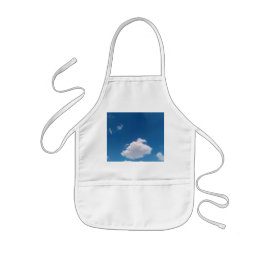 Eine Single-Wolke Kinderschürze