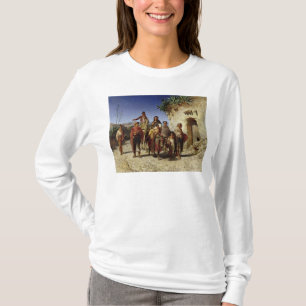 Eine Sinti und Roma-Familie auf der Straße, c.1861 T-Shirt