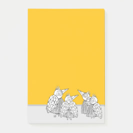 Eine Sitzung der Birds Dry Erase Board Post-it Klebezettel