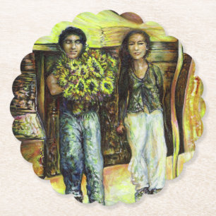 Eine Sixtinische ChapeI Phase einer ChaIIenge Papi Untersetzer