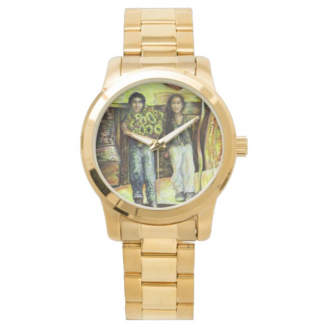 Eine Sixtinische HerausforderungI Phase einer ChaI Armbanduhr (Vorderseite)