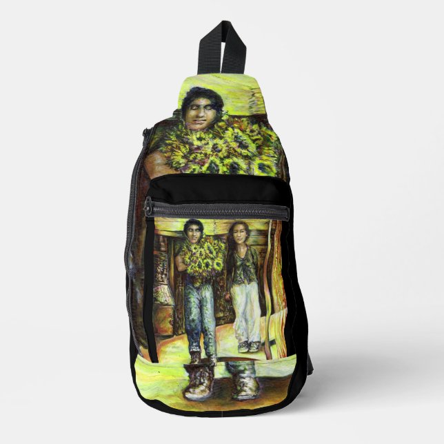 Eine Sixtinische HerausforderungI Phase einer ChaI Crossbody Bag (Vorderseite)