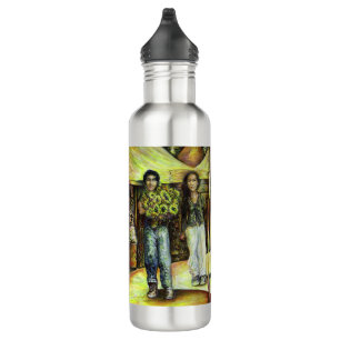 Eine Sixtinische HerausforderungI Phase einer ChaI Edelstahlflasche