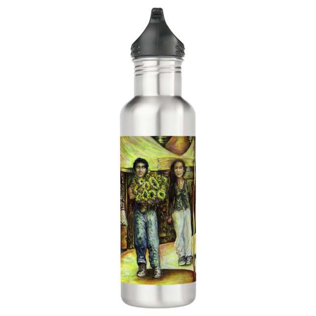 Eine Sixtinische HerausforderungI Phase einer ChaI Edelstahlflasche (Rechts)