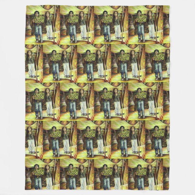 Eine Sixtinische HerausforderungI Phase einer ChaI Fleecedecke (Vorderseite)