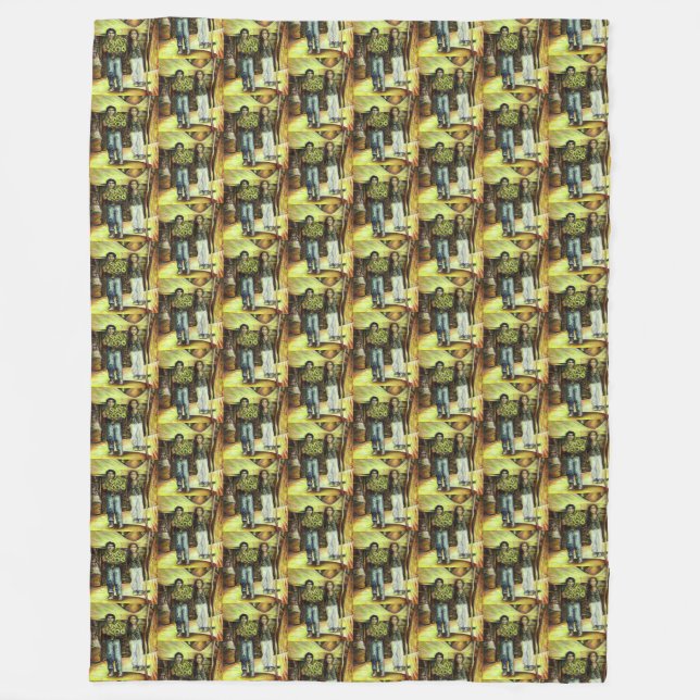 Eine Sixtinische HerausforderungI Phase einer ChaI Fleecedecke (Vorderseite)