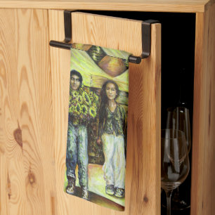 Eine Sixtinische HerausforderungI Phase einer ChaI Geschirrtuch