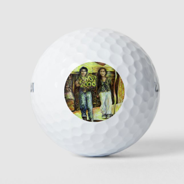 Eine Sixtinische HerausforderungI Phase einer ChaI Golfball (Vorderseite)