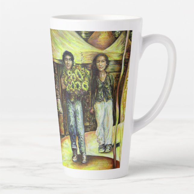 Eine Sixtinische HerausforderungI Phase einer ChaI Milchtasse (Rechts)