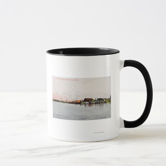 Eine Skagit River Scene Tasse (Rechts)