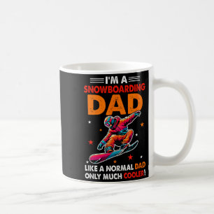 Eine Snowboarding-Vater-Definition Viel Cooler Lus Kaffeetasse