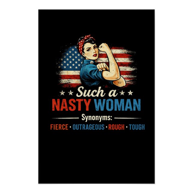 Eine so fiese Frau Poster (Vorderseite)