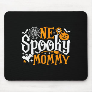 Eine Soky-Mama Lustiges Halloween-Familien-Matchin Mousepad