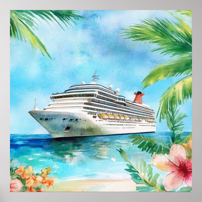 Eine Sommerkreuzfahrt Poster (Vorne)