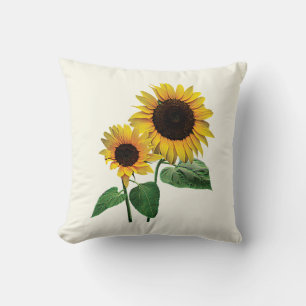 Eine Sonnenblumen-Mama-Liebe Kissen