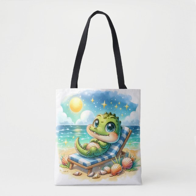 Eine sonnige Flucht von Baby Croc Tasche (Vorderseite)
