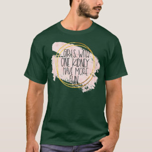 Eine Spenderin Transplantation Mädchen Kinderkrank T-Shirt