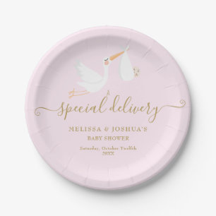 Eine spezielle Baby-Dusche/Sprinkle Pappteller