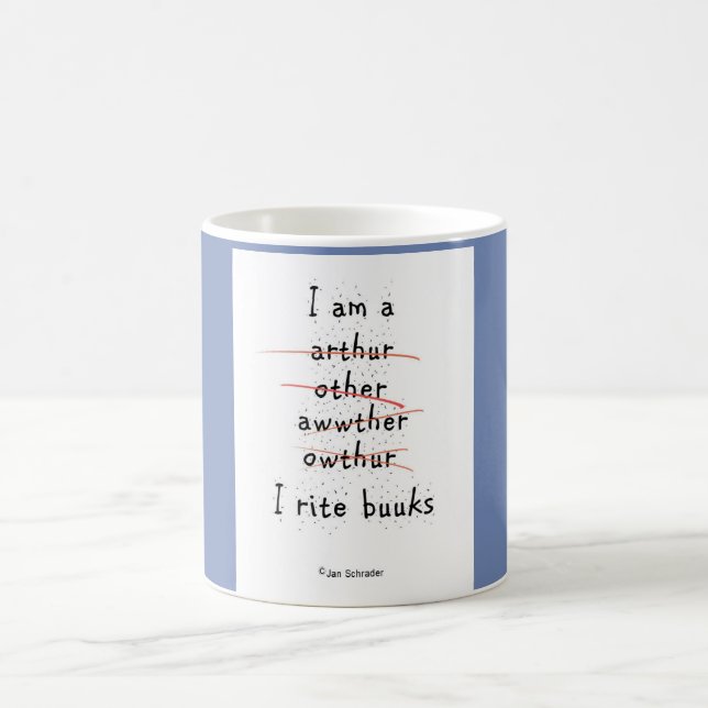 Eine spezielle Tasse für Autoren und Verfasser! (Mittel)