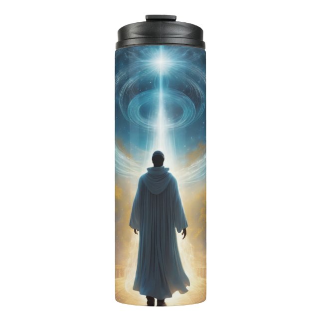 eine Spirituosenführerin für Soule Thermosbecher (Vorderseite)