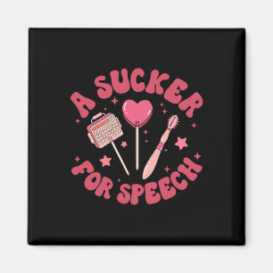 Eine Spitzfindigkeit für die Sprache Valentine Slp Magnet