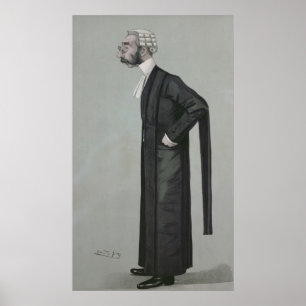 Eine sportliche Rechtsanwaltform Vanity Fair Poster