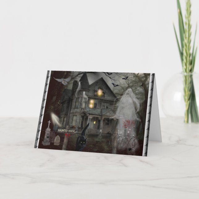 Eine Spuk Geschichte Karte (Vorderseite)