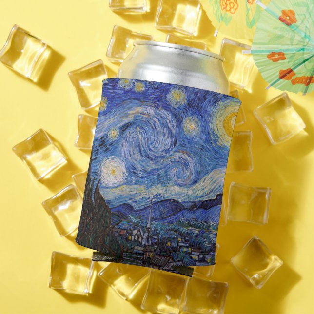 Eine Starry Night: Saint Remy von Vincent Van Gogh Dosenkühler (In Situ Sommer)