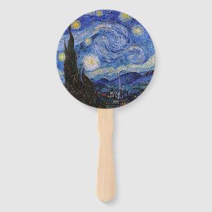 Eine Starry Night: Saint Remy von Vincent Van Gogh Fächer