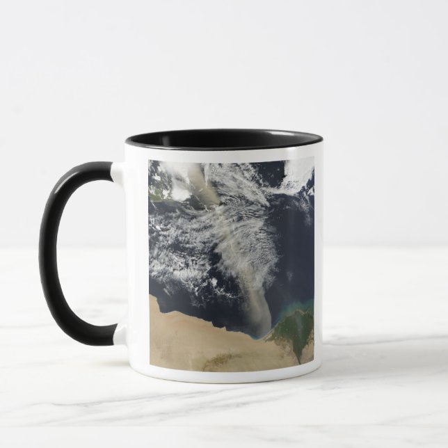 Eine Staubwolke Tasse (Links)
